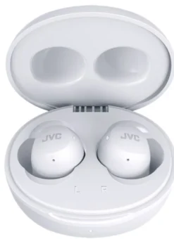 JVC HA-A6T Gumy Mini trådlösa in-ear hörlurar, vit