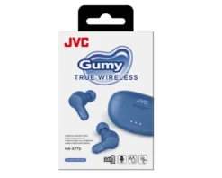JVC HA-A7T2 Gumy trådlösa in-ear hörlurar, blå