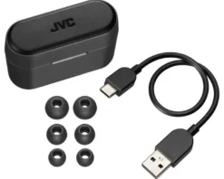 JVC HA-A9T trådlösa in-ear hörlurar, svart