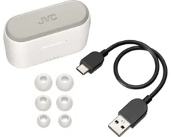 JVC HA-A9T trådlösa in-ear hörlurar, vit