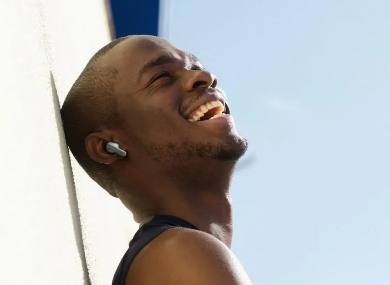 JVC HA-A9T trådlösa in-ear hörlurar, vit
