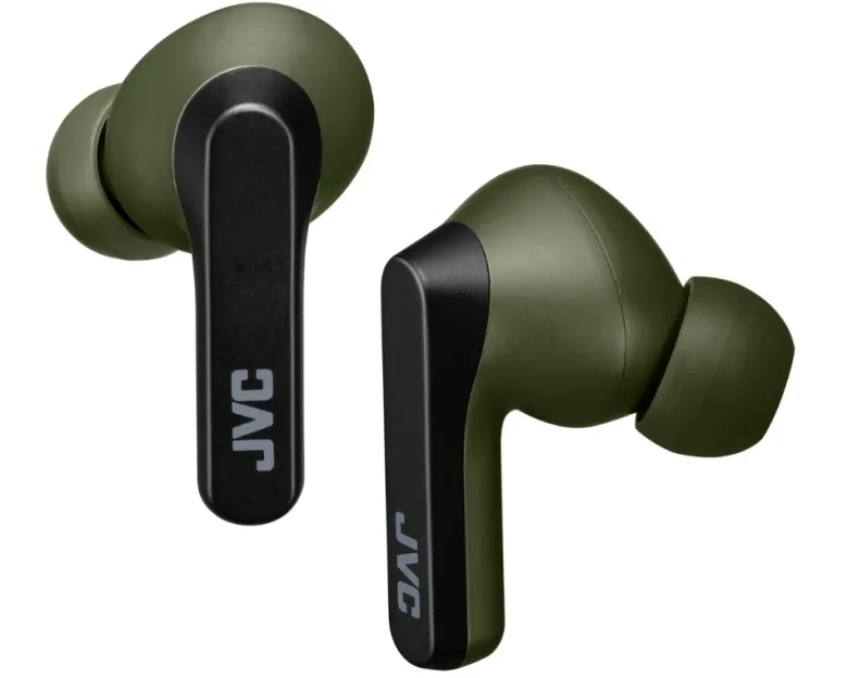 JVC HA-A9T trådlösa in-ear hörlurar, grön