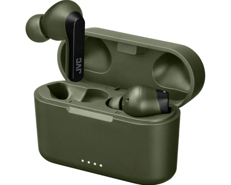 JVC HA-A9T trådlösa in-ear hörlurar, grön