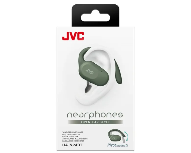 JVC HA-NP40T trådlösa hörlurar, grön