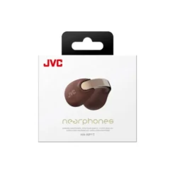 JVC HA-NP1T trådlösa hörlurar, maroon
