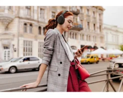 JVC HA-S100N, trådlösa hörlurar med brusreducering
