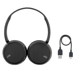 JVC HA-S36W trådlösa on-ear hörlurar, svart