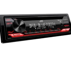 JVC KD-DB622BT, bilstereo med Bluetooth, CD och DAB+