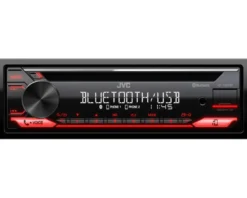 JVC KD-T822BT, bilstereo med Bluetooth, CD-spelare, AUX och USB