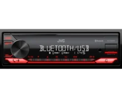 JVC KD-X282BT, bilstereo med Bluetooth och kort chassi