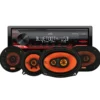 JVC KD-X282BT & GAS MAD X1-högtalare, bilstereopaket
