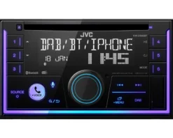 JVC KW-DB95BT, bilstereo med Bluetooth och DAB