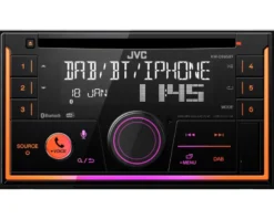 JVC KW-DB95BT, bilstereo med Bluetooth och DAB
