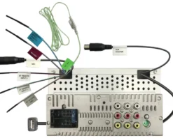 JVC KW-M180BT & DLS PA fram- och baksystem, bilstereopaket