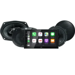JVC KW-M560BT & DLS Performance M2-högtalare, bilstereopaket