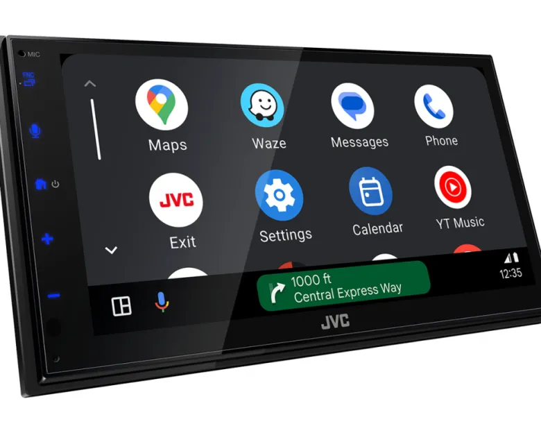 JVC KW-M695DBW, bilstereo med DAB, trådlös Carplay & Android Auto, returexemplar