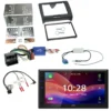 JVC KW-M695DBW bilstereopaket till Audi TT 2006-2014