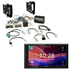 JVC KW-M695DBW bilstereopaket till Chrysler/Dodge/Jeep