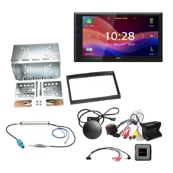 JVC KW-M695DBW bilstereopaket till Citroen/Fiat/Peugeot