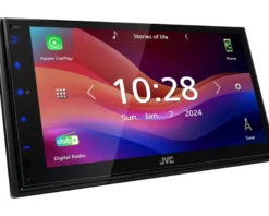 JVC KW-M695DBW bilstereopaket till Fiat 500 2007-2015