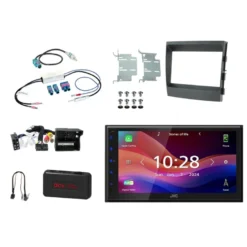 JVC KW-M695DBW bilstereopaket till Porsche Panamera 2009-2016