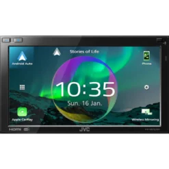 JVC KW-M875DBW & & Rockford Fosgate PUNCH-högtalare, bilstereopaket
