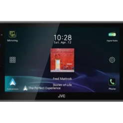 JVC KW-Z900DBW, 9" bilstereo med DAB, trådlös Carplay & Android Auto