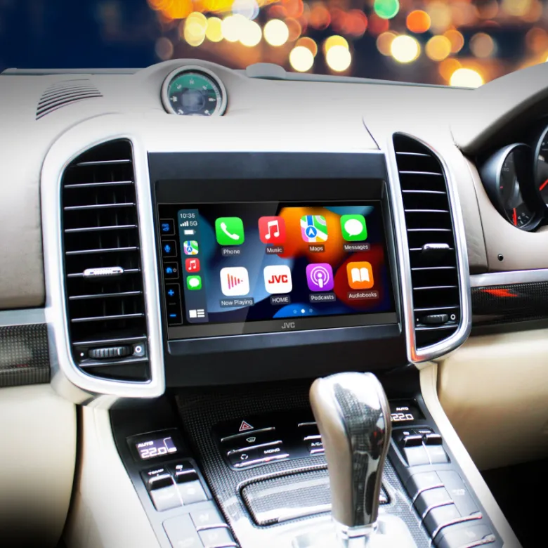 JVC Stereopaket till Porsche Cayenne 2012-2016 m/ Bose/Burmester
