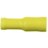 Kabelkontakt hona 4-6mm² gul, 100-pack