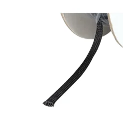 Kabelstrumpa svart polyster 5-12 mm, metervara
