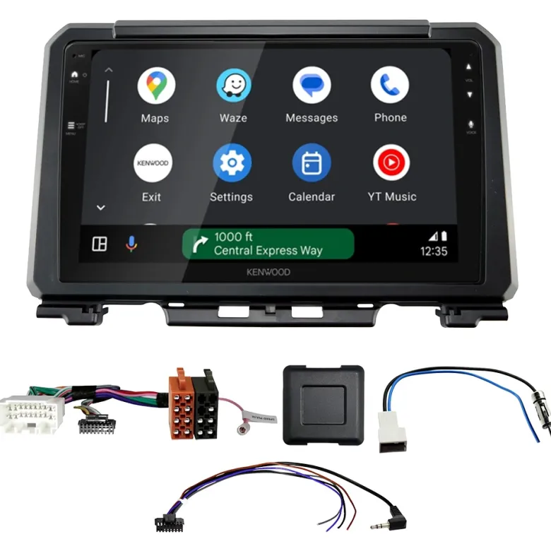 Kenwood DMX80AXS bilstereopaket till Suzuki Jimny 2018-2025