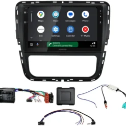 Kenwood DMX80AXS bilstereopaket till Volkswagen Passat B7 2011-2015, manuell AC