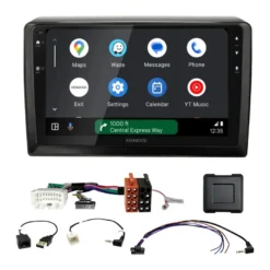 Kenwood DMX80AXS bilstereopaket till Suzuki Swift 2017-2024, pianosvart