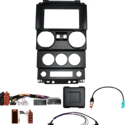Kenwood DMX80AXS bilstereopaket till Jeep Wrangler 2-dörrars 2007-2010