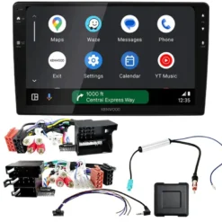 Kenwood DMX80AXS bilstereopaket till Audi A3 8P 2003-2013
