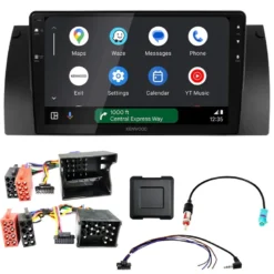 Kenwood DMX80AXS bilstereopaket till BMW 5-serie E39 1996-2004