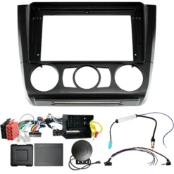 Kenwood DMX80AXS bilstereopaket till BMW 1-serie 2007-2014, manuell AC