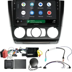 Kenwood DMX80AXS bilstereopaket till BMW 1-serie 2007-2014, manuell AC