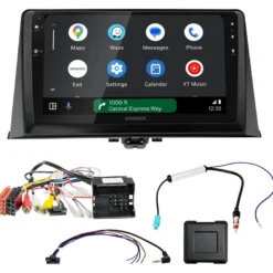 Kenwood DMX80AXS bilstereopaket till Citroën Berlingo K9 2018-