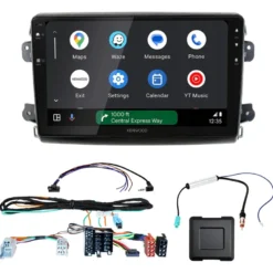 Kenwood DMX80AXS bilstereopaket till Fiat Ducato 2021-, Jumper, Relay, Movano och Boxer