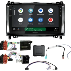 Kenwood DMX80AXS bilstereopaket till Mercedes A-klass, B-klass och Vito/Viano