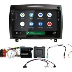 Kenwood DMX80AXS bilstereopaket till Mercedes SLK R171 2008-2011