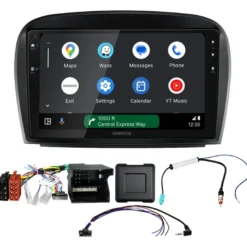 Kenwood DMX80AXS bilstereopaket till Mercedes SL R230 2006-2012