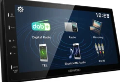 Kenwood DMX129DAB, bilstereo med 6.8