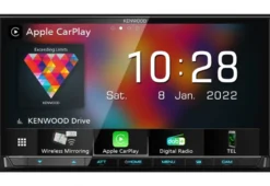 Kenwood DMX8021DABS, bilstereo med DAB+, trådlös CarPlay & Android Auto