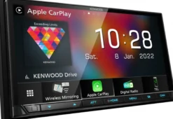 Kenwood DMX8021DABS, bilstereo med DAB+, trådlös CarPlay & Android Auto