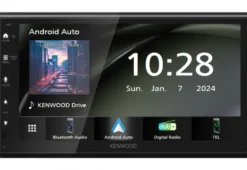 Kenwood DMX6523DABS, bilstereo med trådlös CarPlay & Android Auto, DAB+ och mer