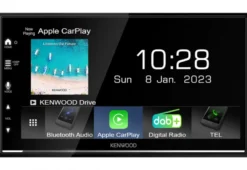 Kenwood DMX7722DABS, bilstereo med trådlös CarPlay & Android Auto, DAB+ och mer