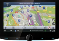 Kenwood DNR-992RVS, bilstereo med navigation, DAB+, Apple CarPlay och mer! returexemplar