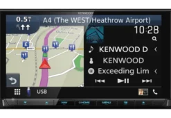 Kenwood DNX-9190DABS, bilstereo med trådlös Android Auto, Apple CarPlay och DAB+